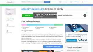 Access allpoetry-classic.com. Login at all poetry