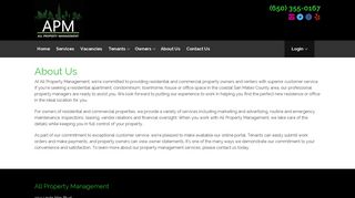 All Property Management — Pacifica, South San Francisco, CA