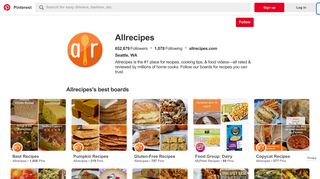 Allrecipes (allrecipes) on Pinterest