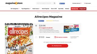 Allrecipes Magazine Subscription | Magazine.Store