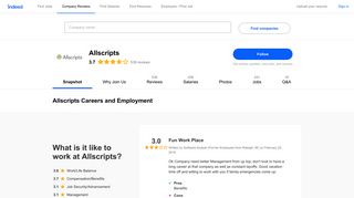 Allscripts Careers and Employment | Indeed.com
