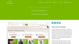 Allscripts : Customer Community | 7Summits