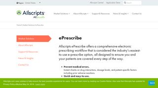 ePrescribe - Allscripts