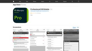 Professional EHR Mobile on the App Store - iTunes - Apple