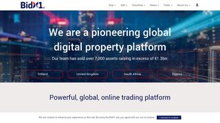 BidX1 Auctions | Property Trading Platform