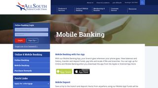Mobile Banking | AllSouth Federal Credit Union
