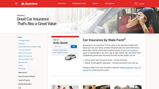 Car Insurance Quotes - Save on Auto Insurance - State Farm