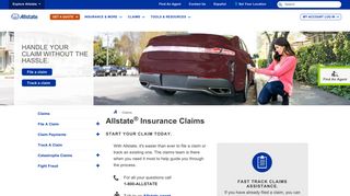 Insurance Claims | Allstate Insurance