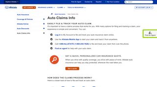 Auto Claims Info | Allstate Auto Insurance
