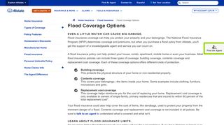 Flood Coverage Options | Allstate Insurance