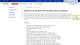 Drivewise Device - Allstate