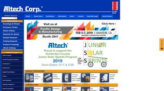 Altech Corporation Homepage a Supplier and Distributor of Electronic ...