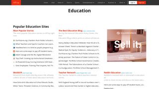 Best Education Sites - Our Top Educational Sites - AllTop.com