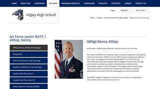 Air Force Junior ROTC | Alltop, Danny / SMSgt Danny Alltop Homepage