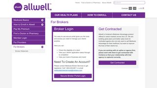 For Brokers | Allwell Medicare