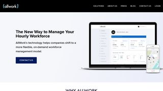 AllWork: On-Demand Workforce Management Platform