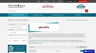 Allworx Phone Systems | Telcom & Data Inc.