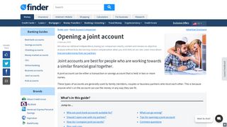 What you need to know about opening a joint bank account | finder.com