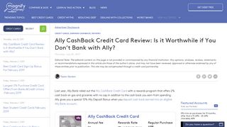 Ally CashBack Credit Card Review: a Restrictive 2% Back Offer