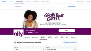 Working at Ally Financial: 679 Reviews | Indeed.com