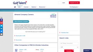 Almarai Company Careers & Jobs | GulfTalent
