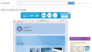 Aloha Loyalty User Guide - PDF - DocPlayer.net