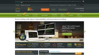 Forex trading | trade Forex with international broker Alpari – learn what ...