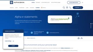 Alpha e-statements | myAlpha e-Banking | Alpha Bank