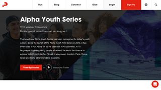 Alpha Youth Series | Alpha Canada