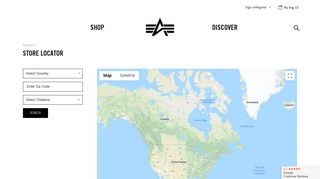 Store Locator | Alpha Industries