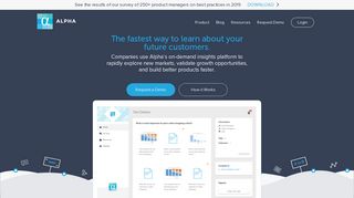 Alpha | Product Management & User Insights Platform