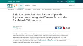 B2B Soft Launches New Partnership with Alphacomm to Integrate ...