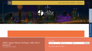 RENTCafé FAQ's - Alta Design District | Apartments in Dallas, TX |