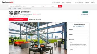 Alta Design District Apartments - Dallas, TX 75207 - Apartment Guide