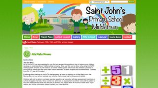 Alta Maths Movers - St John's Primary School, Middletown