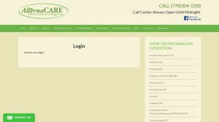 Login - AlternaCare - AlternaCare Weight Loss and Holistic ...