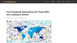Five Facebook Alternatives for Those Who Are Looking to Switch ...