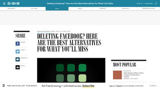 The Best Alternative For Every Facebook Feature | WIRED