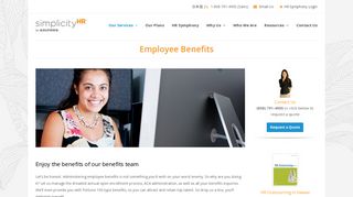 Employee Healthcare and Benefits Administration - simplicityHR
