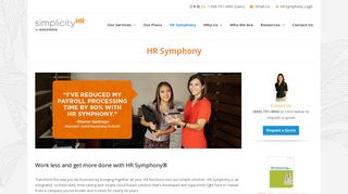 HR Symphony - Human Resources Information System - simplicityHR