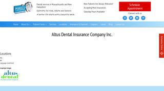 Altus Dental Insurance Company Inc. | Perfect Dental | Dentist in ...