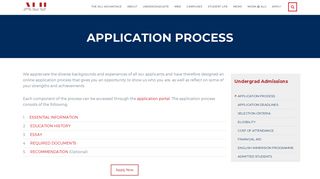 Application Process - ALU - African Leadership University