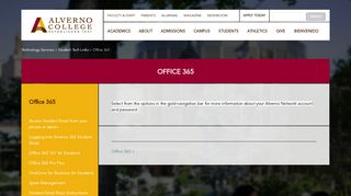 Office 365 - Alverno College | Alverno College