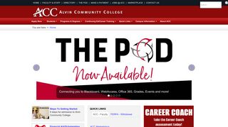Alvin Community College > Home
