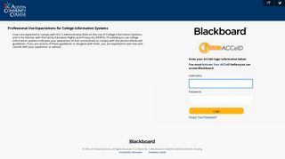 ACC Blackboard - Austin Community College District