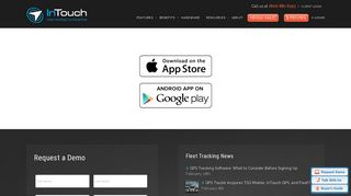 GPS Fleet Tracking Mobile App - InTouch GPS