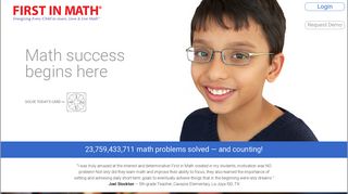 First In Math | Online Math Practice, K-8 Fact Fluency