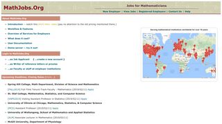 Jobs for Mathematicians