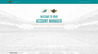Miami Dolphins Account Manager |