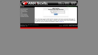 Login - AMA TechTel